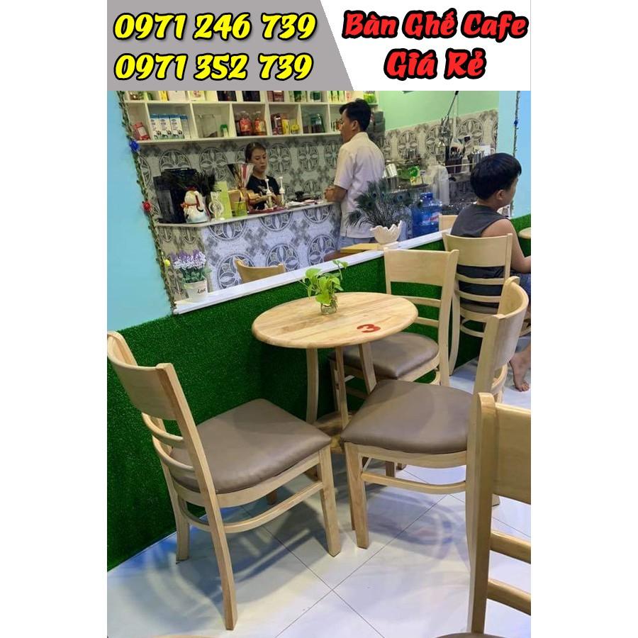 Bàn ghế gỗ cafe nhà hàng quán ăn