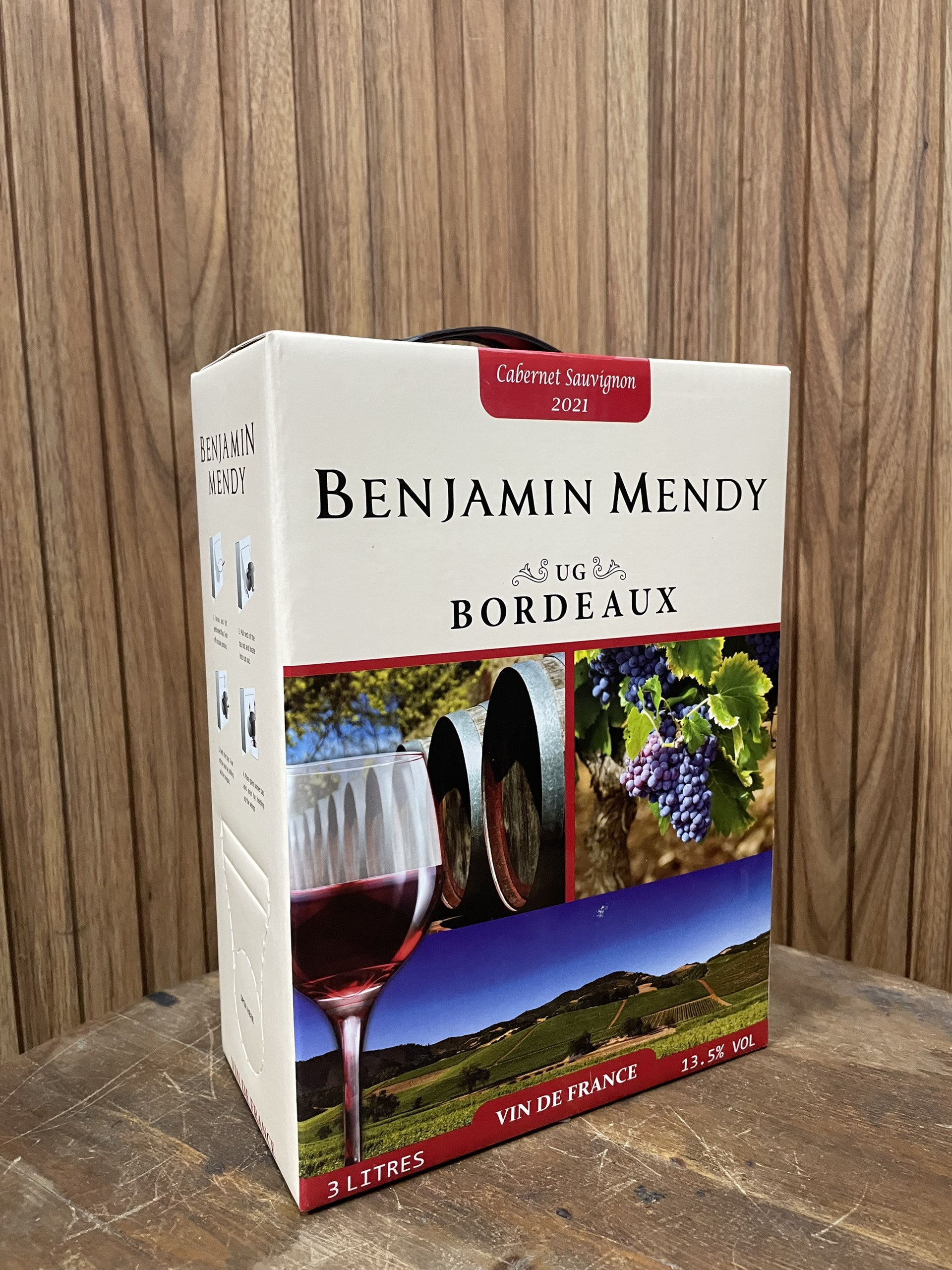 Vang Bịch 3L Benjamin Mendy- Pháp - 13,5%