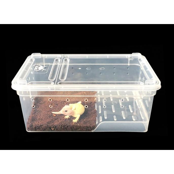 Hộp Nhựa Có Nắp - Lồng Nuôi Chuột Hamster, Rùa, Ếch, Thằn Lằn, Bò Sát