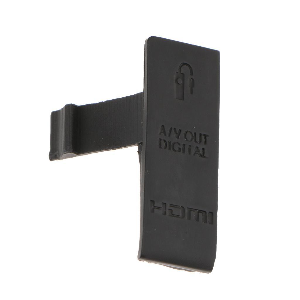 USB VIDEO OUT Rubber Dust Door Cover Lid Replacement For Canon EOS 500D