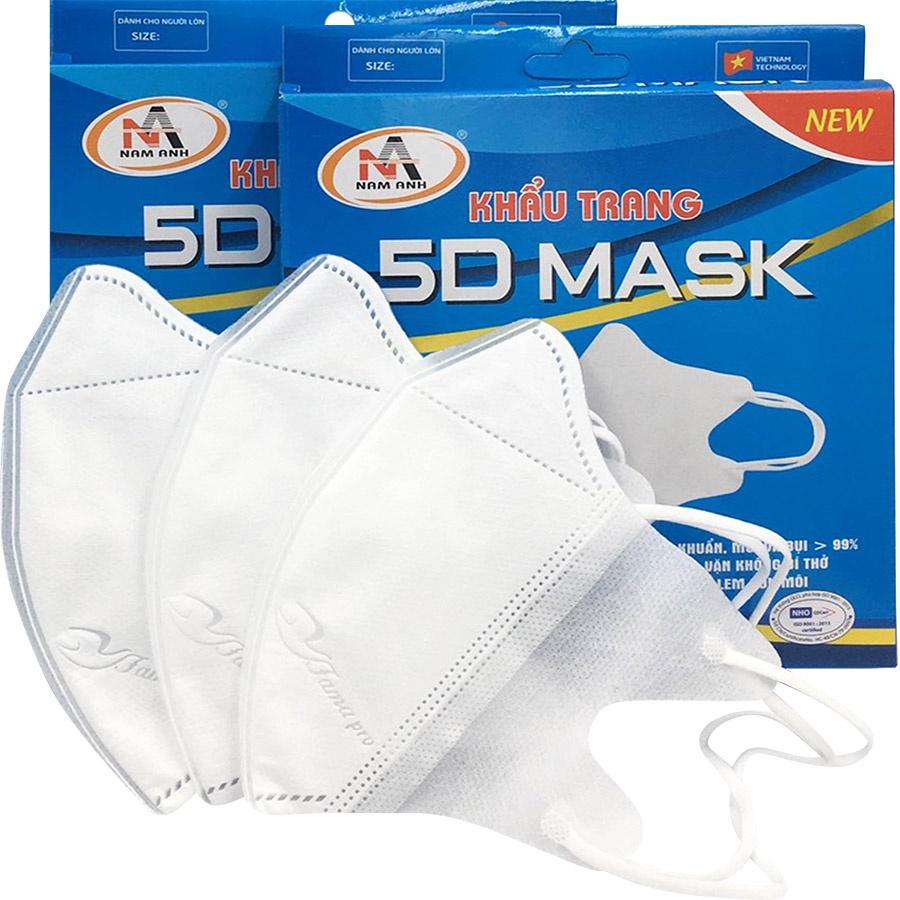 Khẩu Trang 5D mask Nam Anh