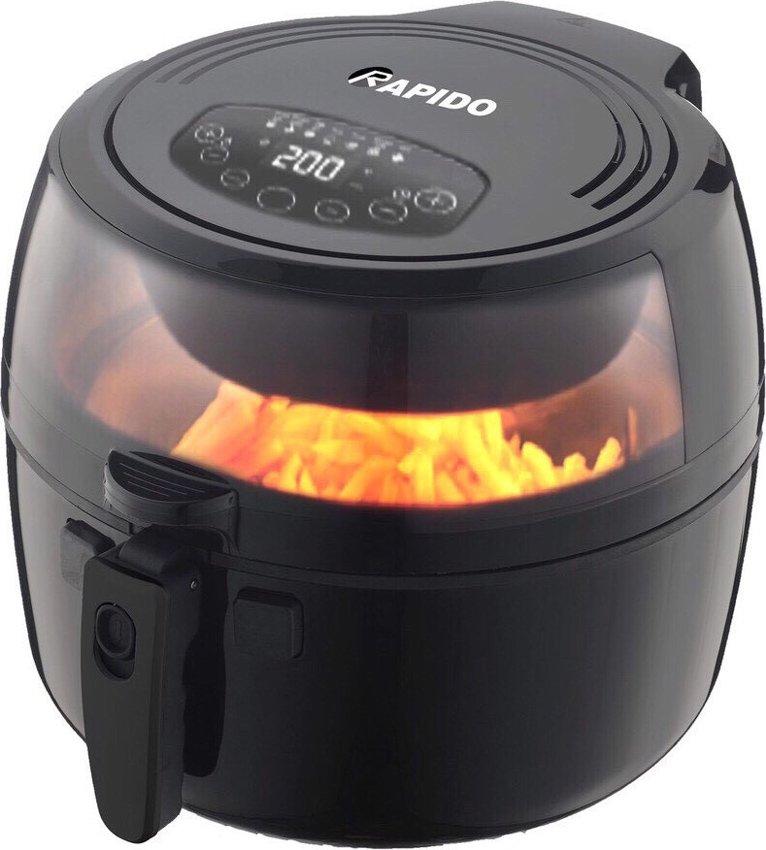 Nồi chiên không dầu Rapido RAF6.5D 6.5 lít - Hàng chính hãng - Chỉ giao HCM