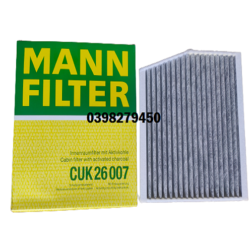 LỌC GIÓ ĐIỀU HÒA MANN FILTER CHO VM MERCEDES BENZ CUK2862 (MÃ: 246 830 00 18; 246 830 01 18; A 246 830 00 18)