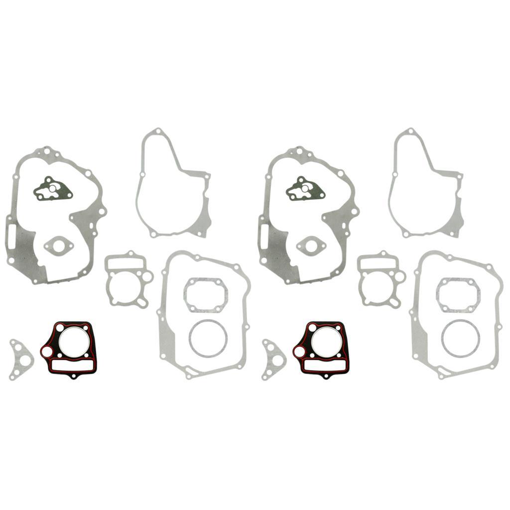 Set of 2 Spare Parts for 110cc 4 Stroke Dirt Bike, ATV, Engine, Head Gasket Set