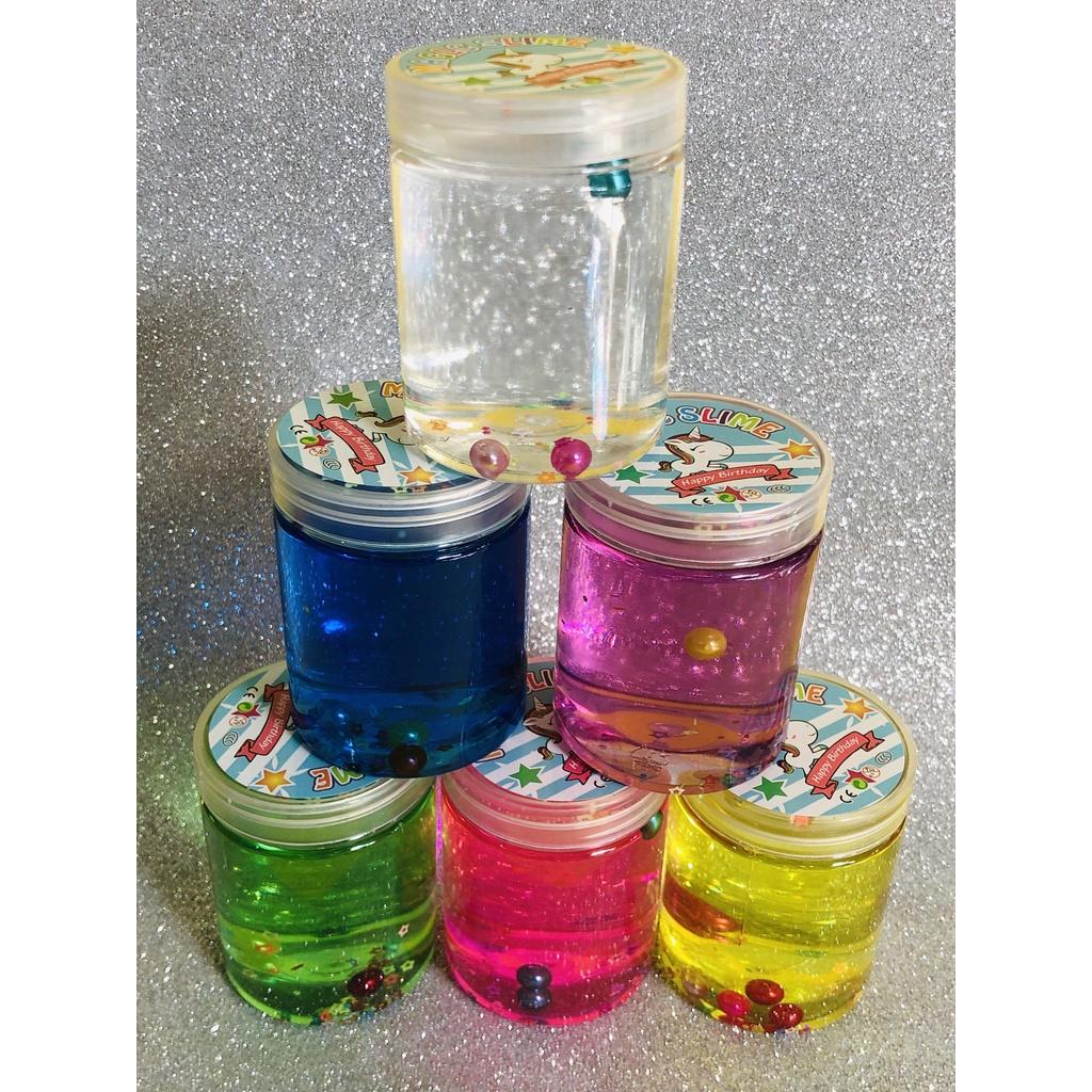 SLIME NGỌC TRAI BIỂN charm sao 6 màu cực đẹp Slam thiết kế độc đáo ấn tượng squishy