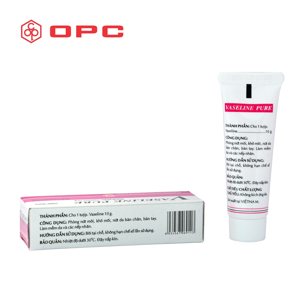 VASELINE Kem dưỡng môi OPC