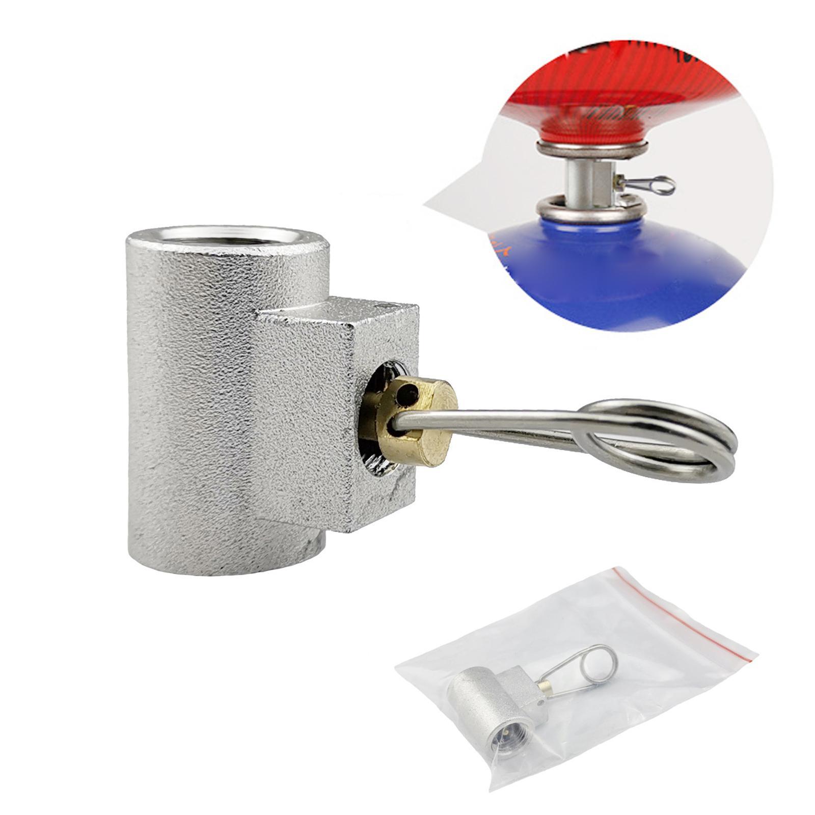 Gas Refill Adapter Shifter Connector Camping Gas Adaptor for Outdoor