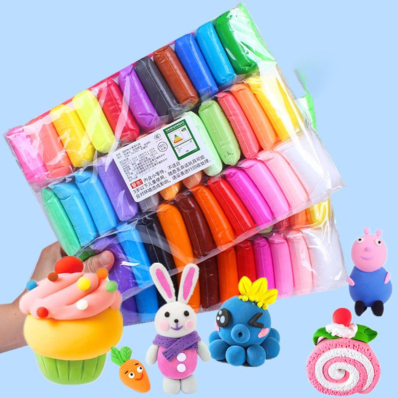 Bộ Đất Sét Khô 36 màu - Bút màu sáp Crayons hộp 24 màu cho bé tập tô