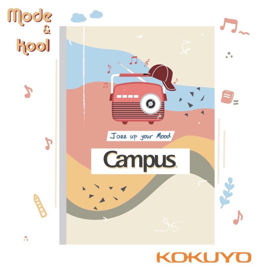 Vở KN có chấm Campus Mode &amp; Cool 120 trang (Lốc 10 quyển) - giao màu ngẫu nhiên