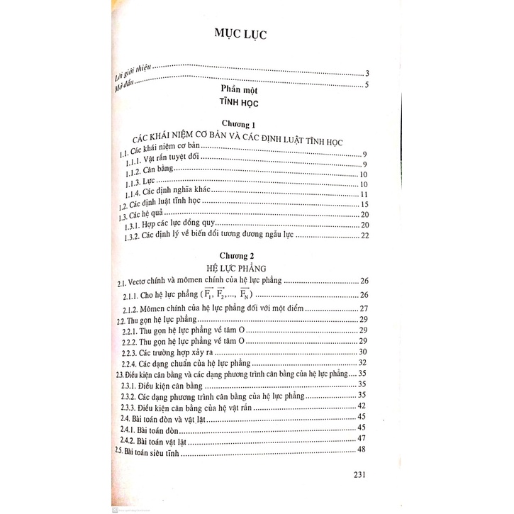 Cơ Học Kỹ Thuật Tập 1- Tĩnh Học Và Động Học