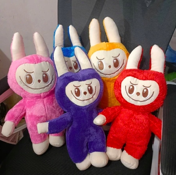 Thú nhồi bông Labubu đáng yêu cho bé - Size 43cm - Quà tặng gấu bông Labubu lông xù nhiều màu sắc