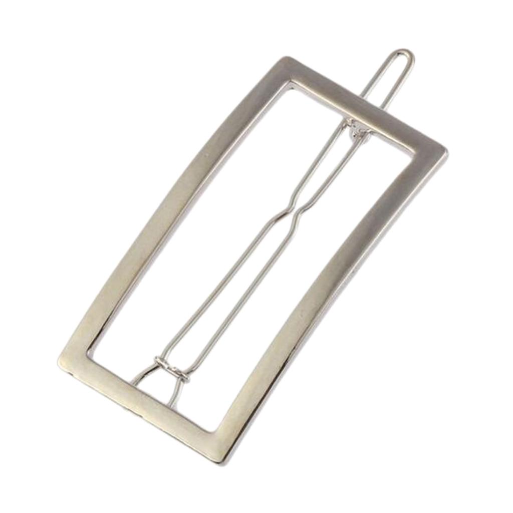 Metal Geometric Hollow Barrette Hair Clips Hairpins Barrettes Hair Clips For