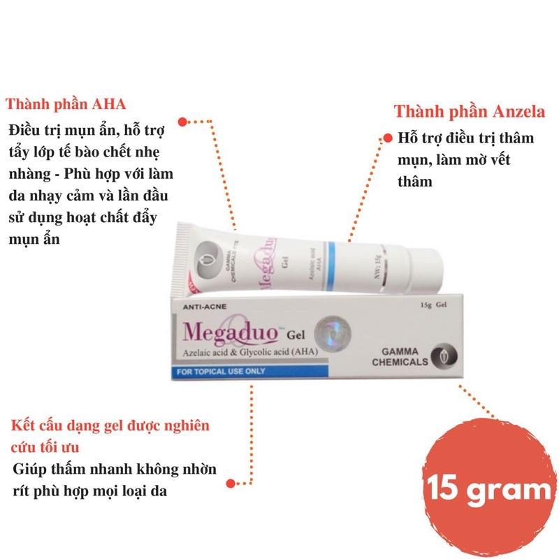 MEGADUO GEL &amp; MEGADUO PLUS GEL - GEL MỤN, MỜ THÂM, DƯỠNG DA