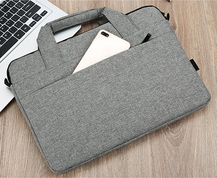 Túi chống sốc cao cấp có túi phụ cho MacBook, laptop