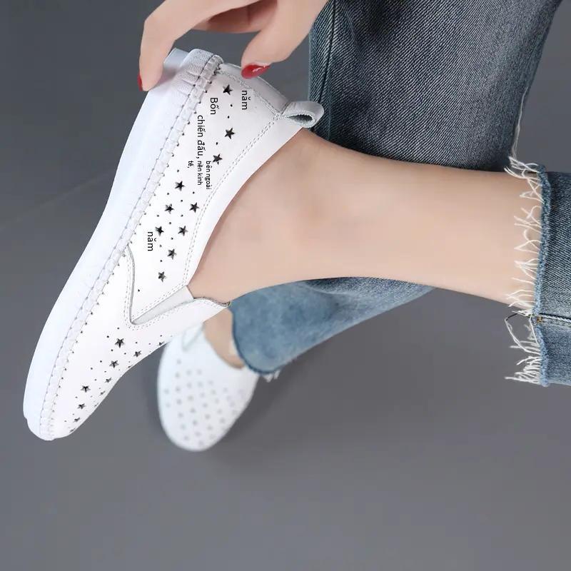Giá đặc biệt giày nhỏ màu trắng giày hợp thời trang tất cả các trận đấu giày đỏ ins giày hợp thời trang đề nghị đảm bảo chất lượng
