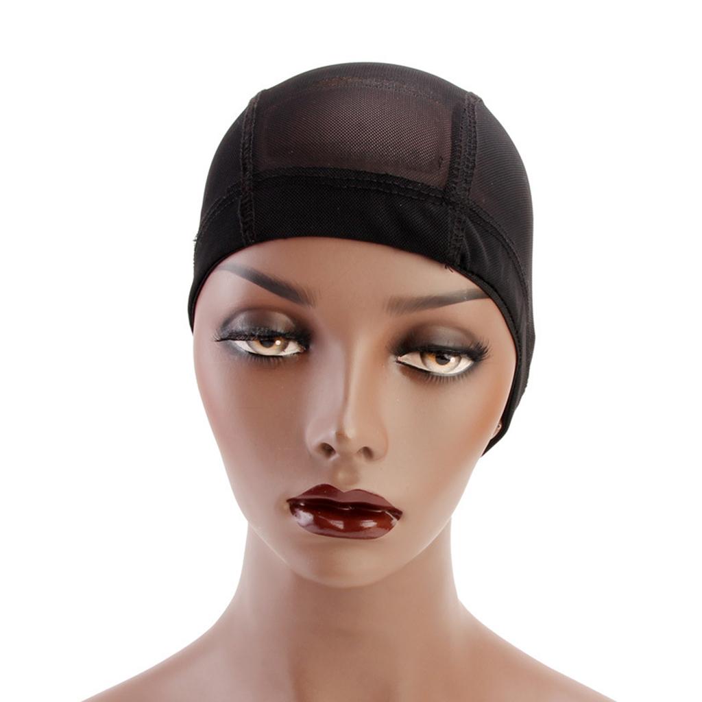 Dome Wig Cap for Making Wigs Breathable Mesh Wig Cap Elastic Weaving Cap