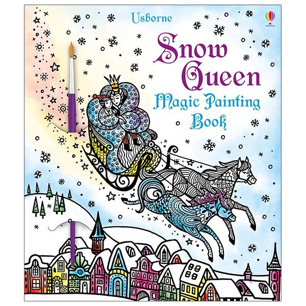 Snow Queen Magic Painting Book