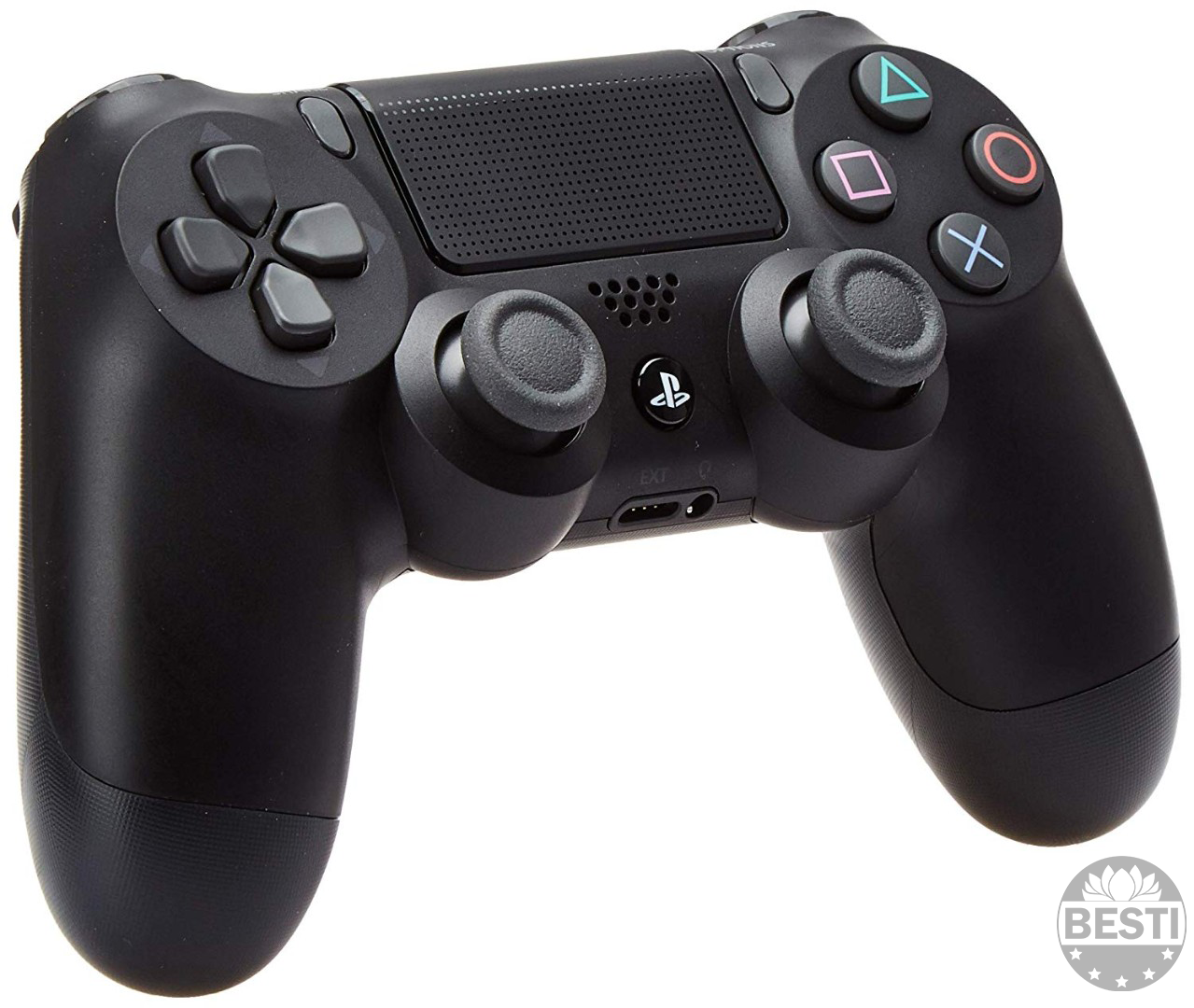 Gamepad Không Dây Bluetooth Ps/4 Black Besti BTY01 Cho Máy Tính - Điện Thoại - Máy Game Console Ps/4- Hàng Chính Hãng