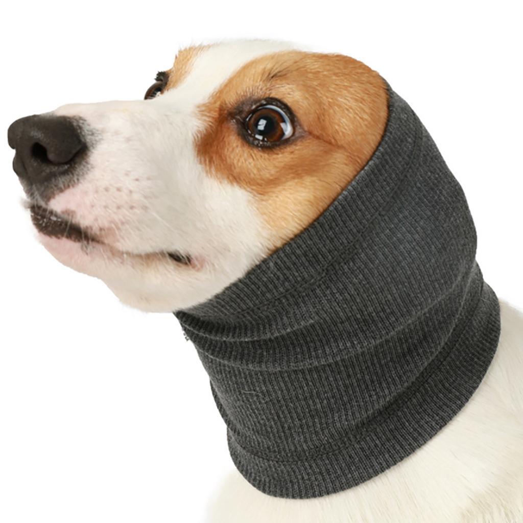 Dog Snood Headwear Comfort Dog Hoodie Ear Wrap Anti- Winter Warm
