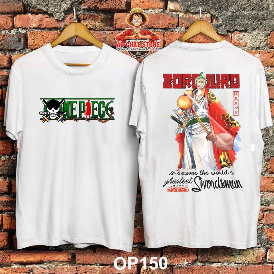 Áo Thun ONE PIECE ZORO WANO  Cực Ngầu - Hàng Siêu Đẹp OP150