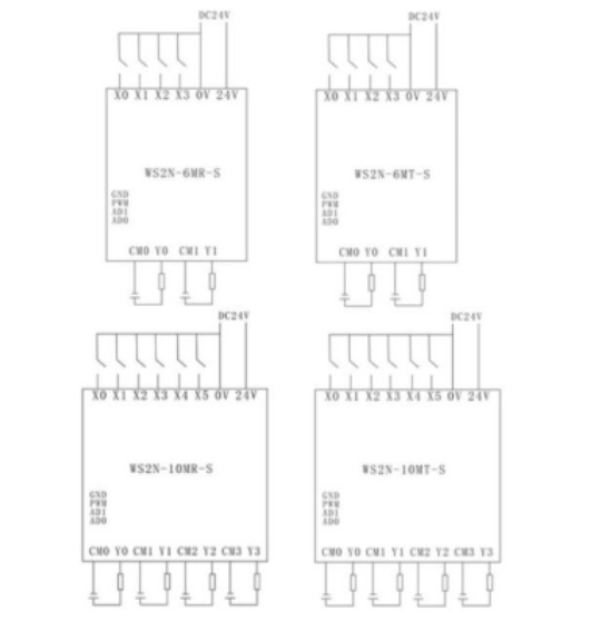 Mạch PLC FX1N-10MT- 10MR