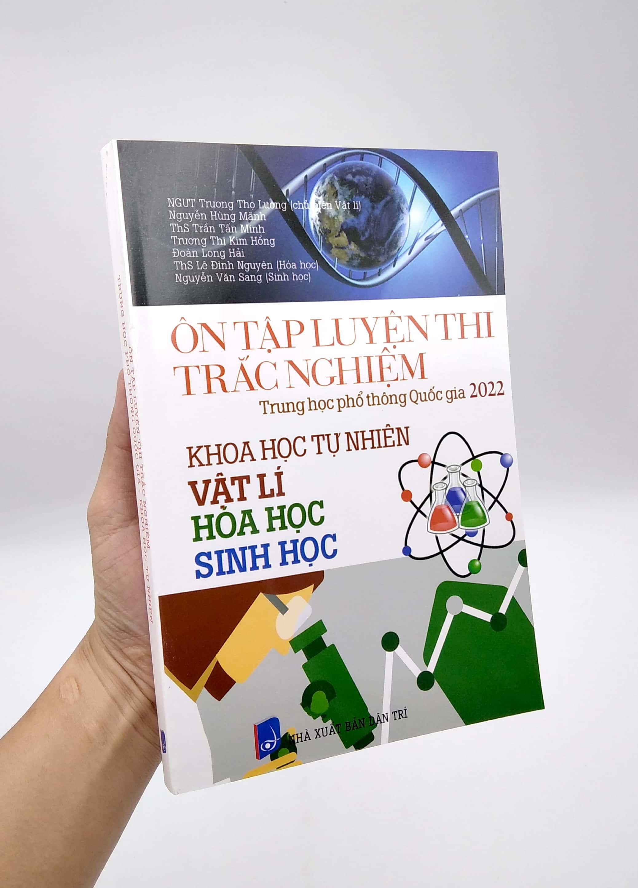 Hình ảnh Ôn Tập Luyện Thi Trắc Nghiệm - THPT Quốc Gia 2022: Vật Lí - Hóa Học - Sinh Học