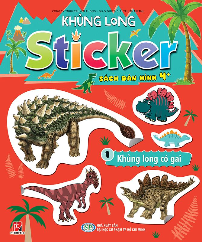 Bộ 4 cuốn Sticker Sách Dán Hình