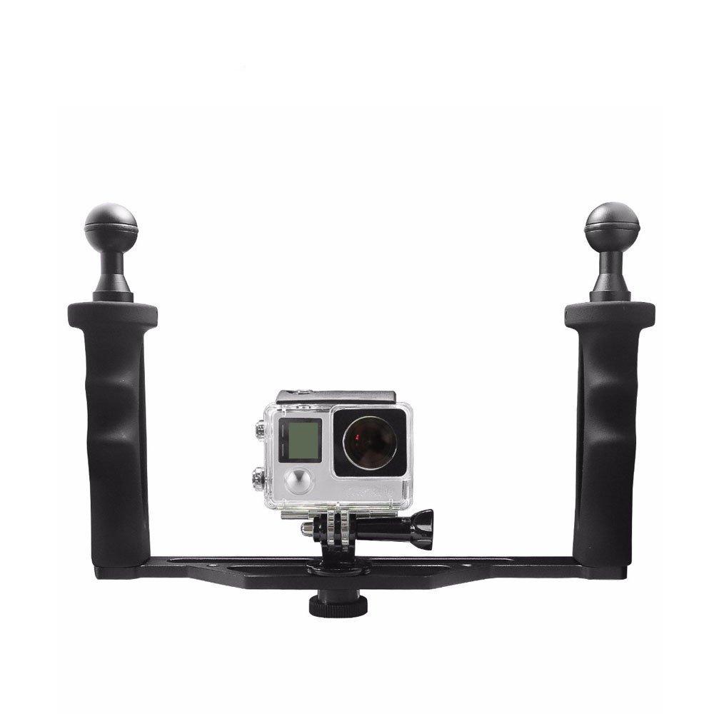 Aluminum Handheld Stabilizer Hand Grip Underwater Universal for DSLR Camera