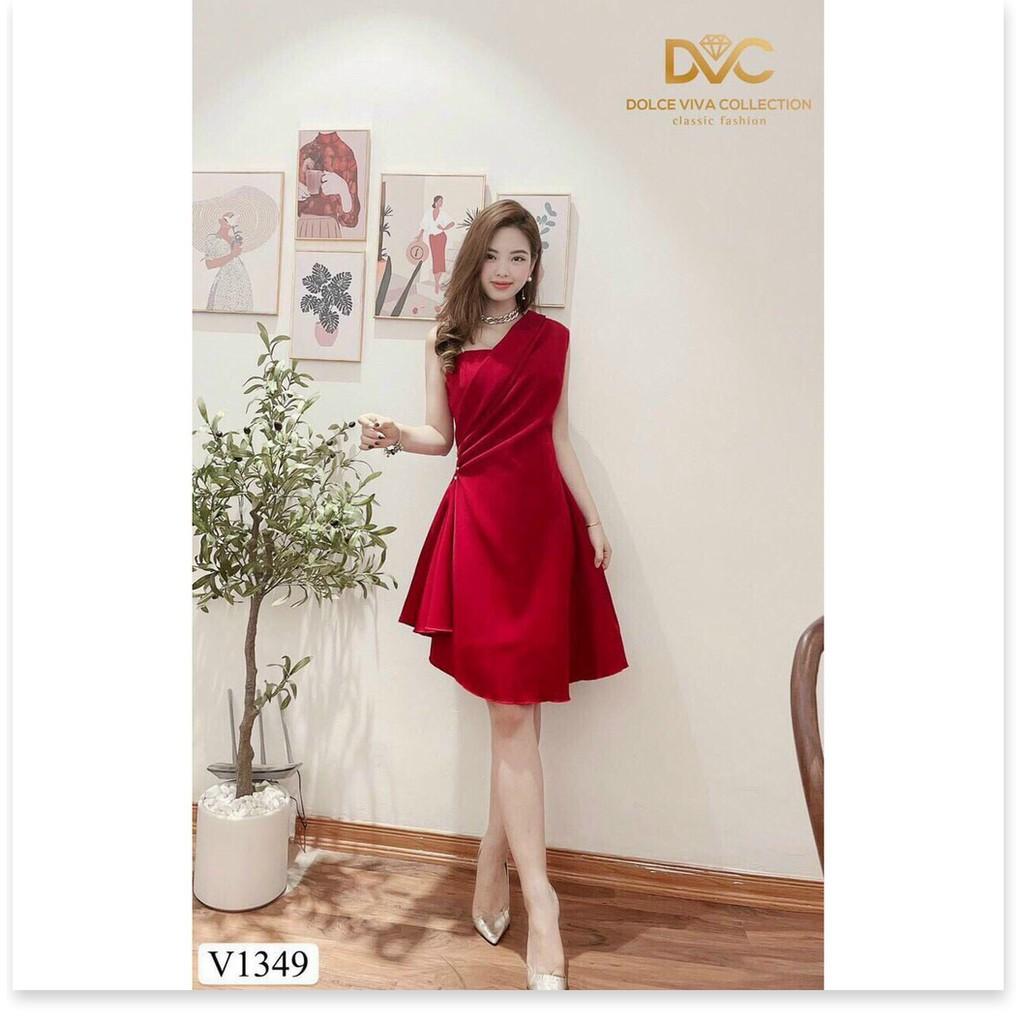 ĐẦM ĐÍNH NGỌC MÀU ĐỎ SANG TRỌNG