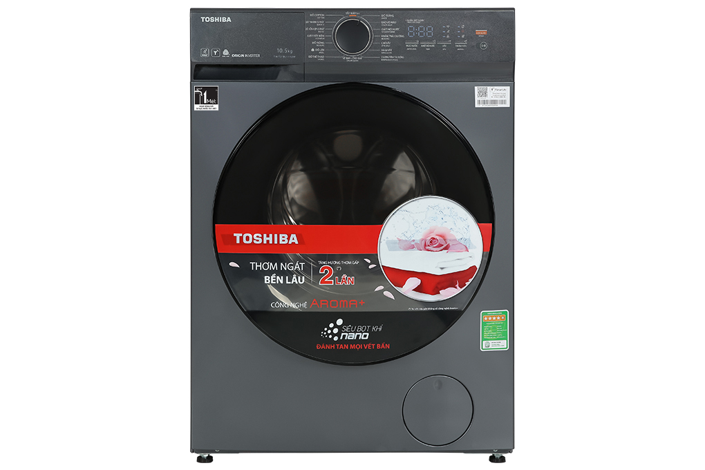 Máy giặt Toshiba Inverter 10.5 kg TW-T21BU115UWV - Hàng chính hãng - Chỉ giao HCM