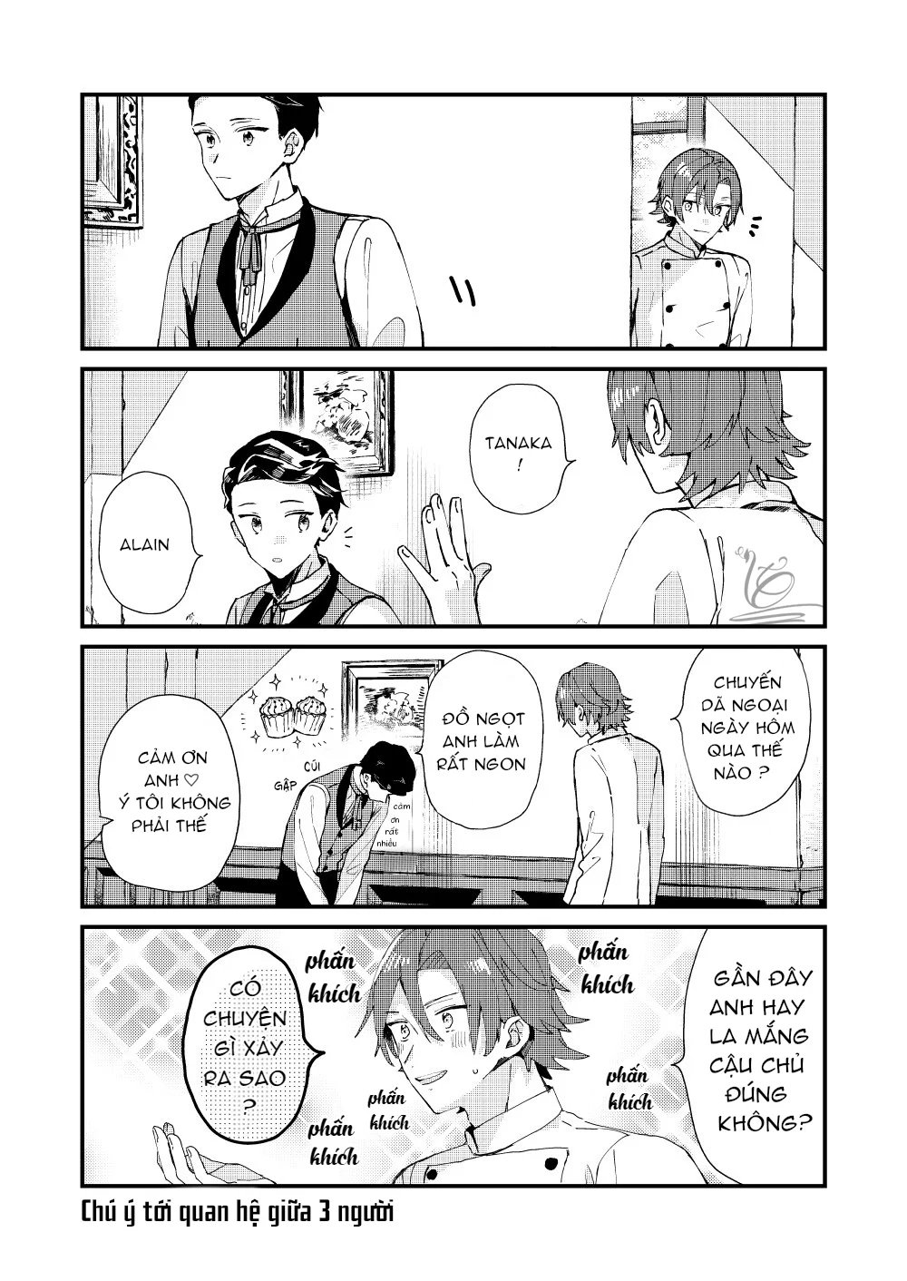 nhóc tóc vàng và chàng quản gia người nhật chapter 3.3 3