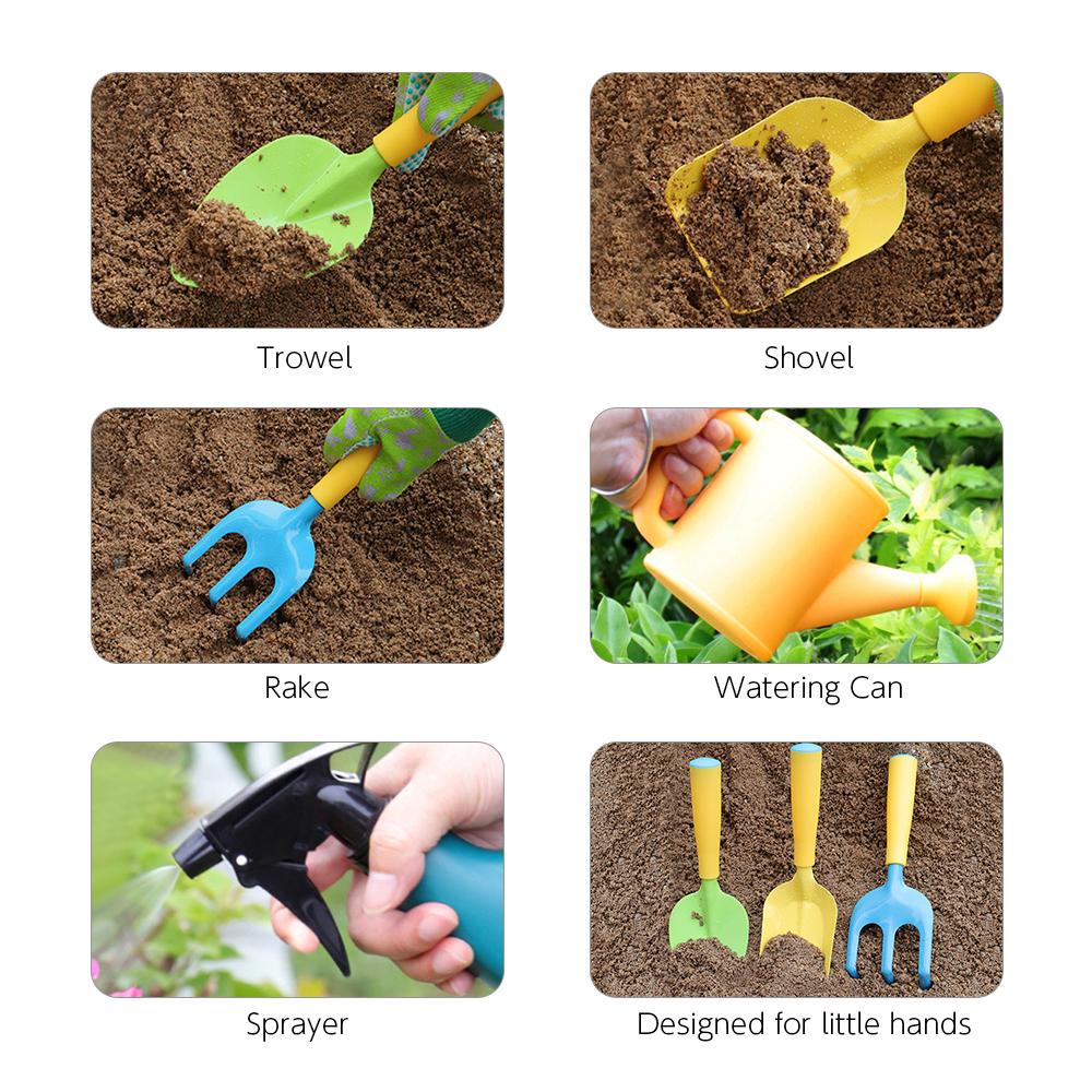 Bộ Dụng Cụ Làm Vườn Cho Trẻ Em 14 chi tiết