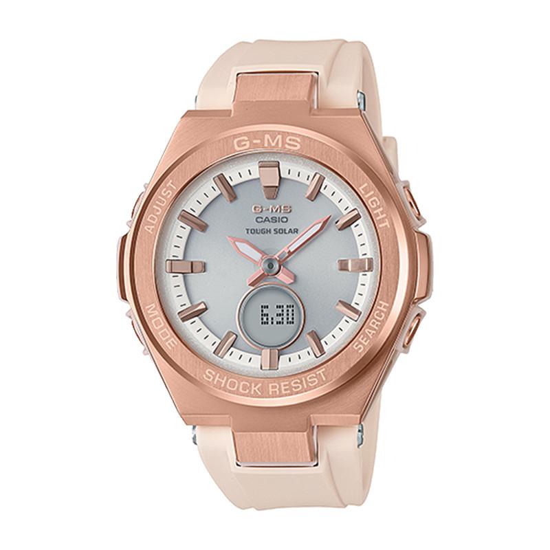 Đồng Hồ Nữ Dây Nhựa Casio Baby-G MSG-S200G-4A Chính Hãng - Pin Năng Lượng Mặt Trời