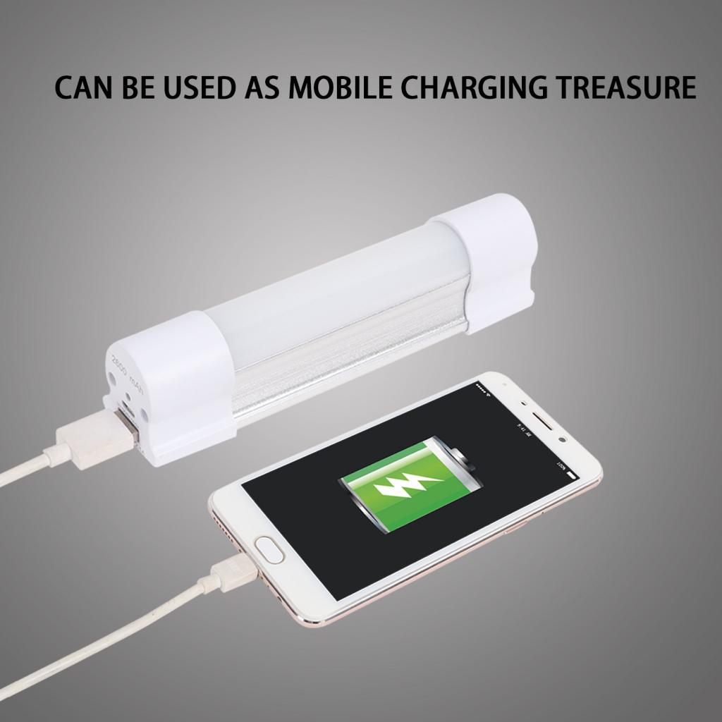 LED Emergency Light Warm White White USB Rechargeable Outdoor Camping Lamp