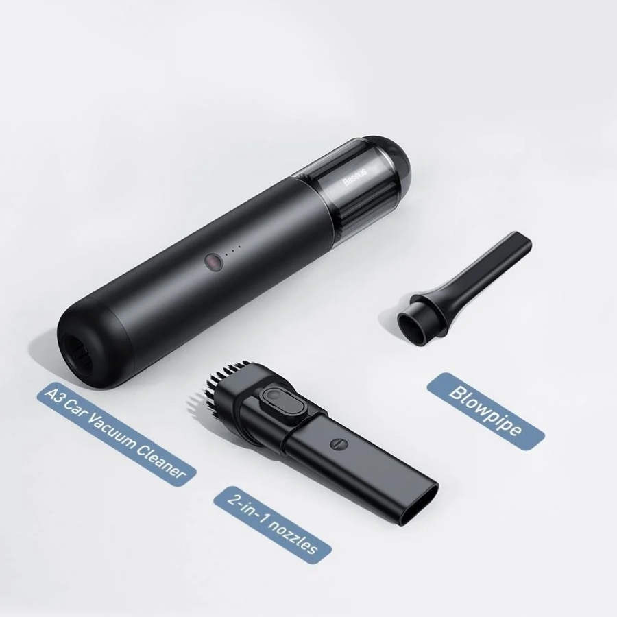 Máy hút bụi pin sạc cầm tay Baseus A3 Car Vacuum Cleaner LVC002-15