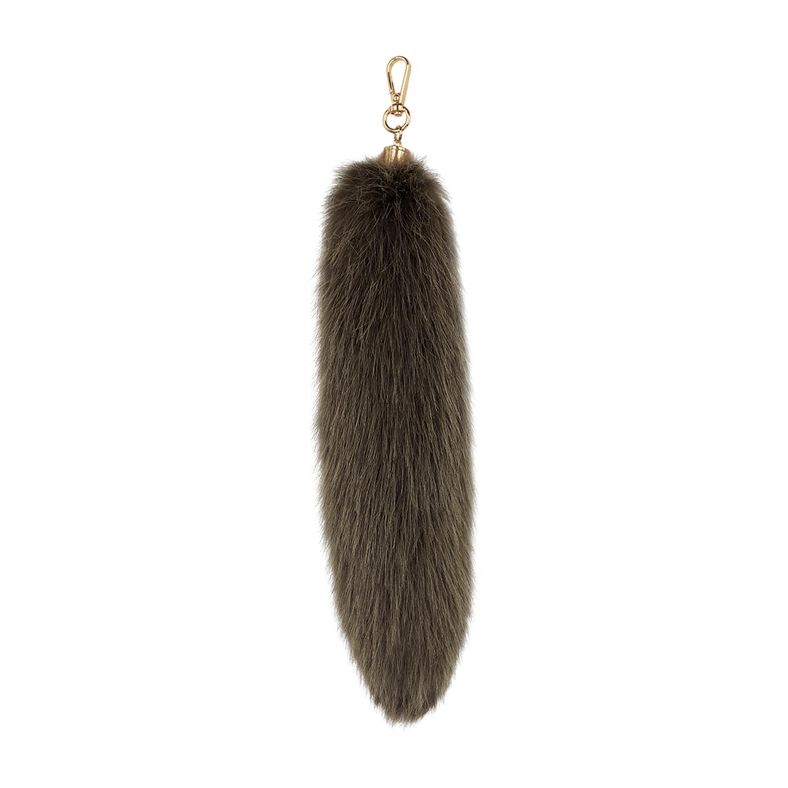 Faux  Tails Pendant Plush Tail Keychain Pendant Hanging Pendant Ornament Car Bag Charm Pendant for Wallet, Tote Bag, Handbag, Women Men Gifts