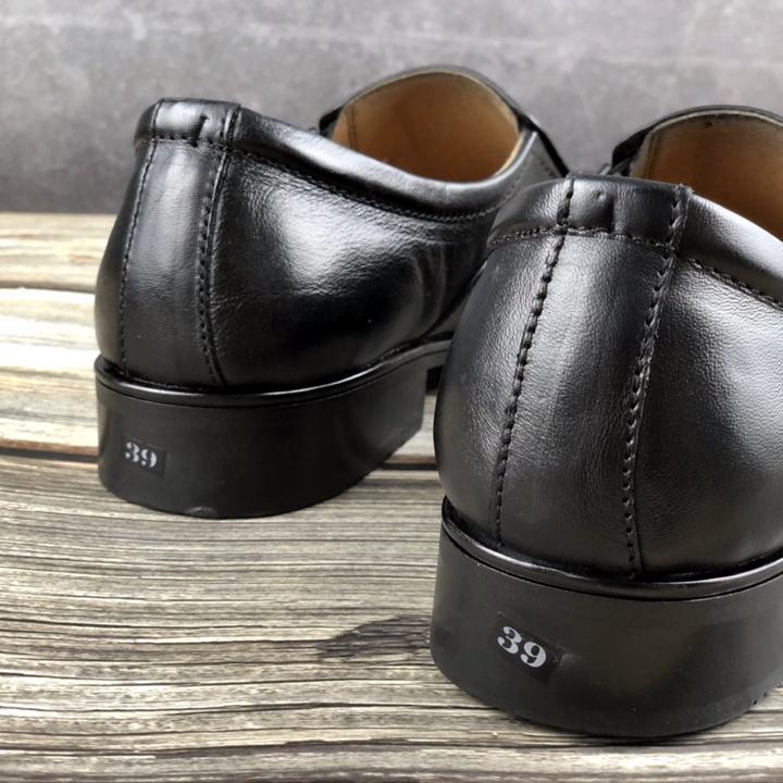 Giày Lười Nam Công Sở Da Bò Thật - HS0074