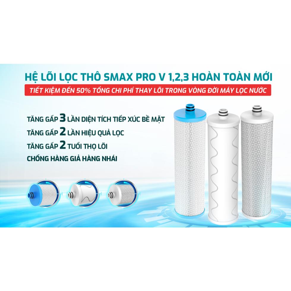 [TẶNG BỘ LÕI] Máy lọc nước Nóng Lạnh RO Mỹ 11 lõi KAROFI KAD-M68, Lạnh Block, +1 lõi Hydrogen - Giao lắp đặt miễn phí - Hàng Chính Hãng