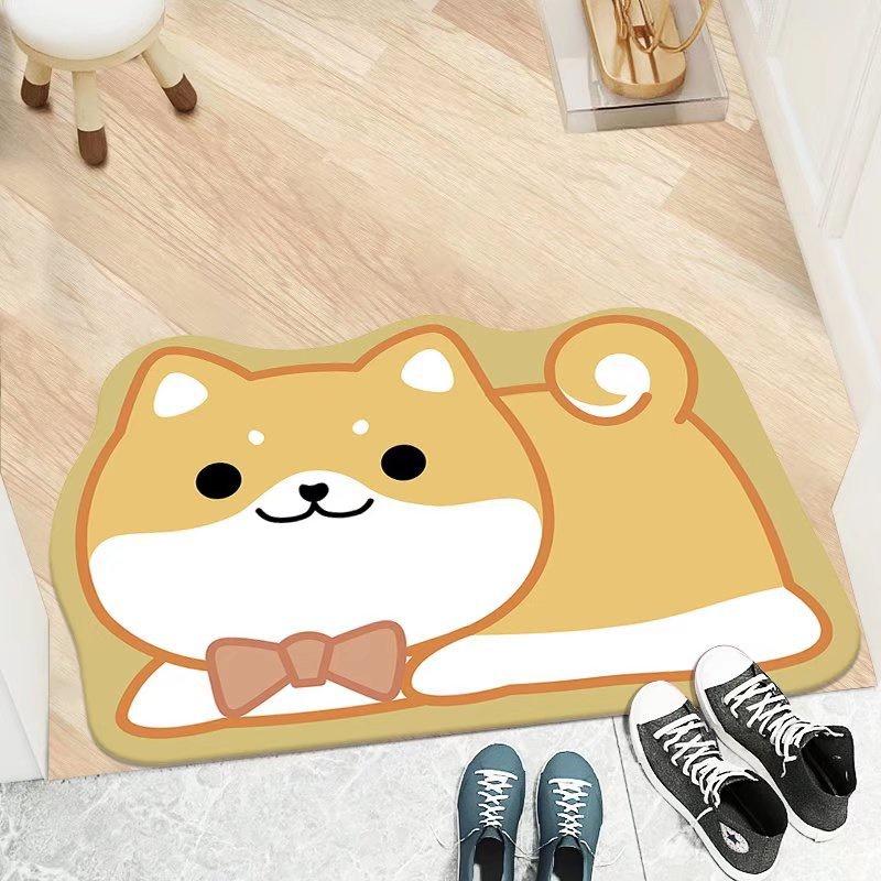 Thảm Silicon 3D Hình Thú Cute Siêu Thấm Hút(3D MỚI HÌNH THÚ)