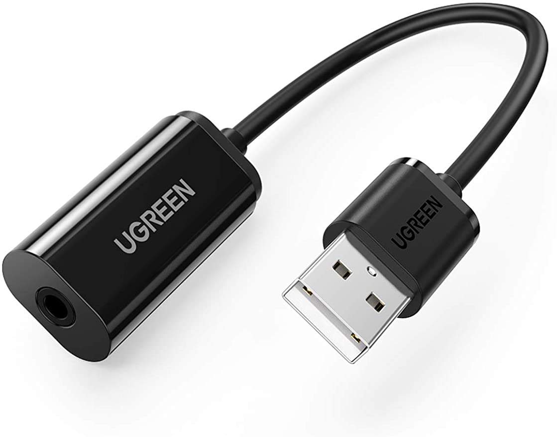 Bộ chuyển đổi giắc cắm USB sang 3.5mm UGREEN US206 10330 - chính hãng