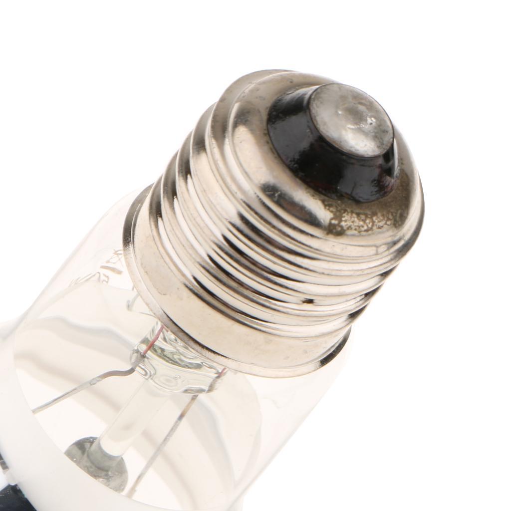 2 Pcs Glass Reptile Heat Emitter Lamp Heater Bulb for Reptiles, Chicken Coop
