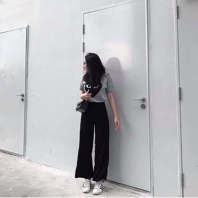 Quần Culottes dáng dài Lên dáng chuẩn đẹp luôn