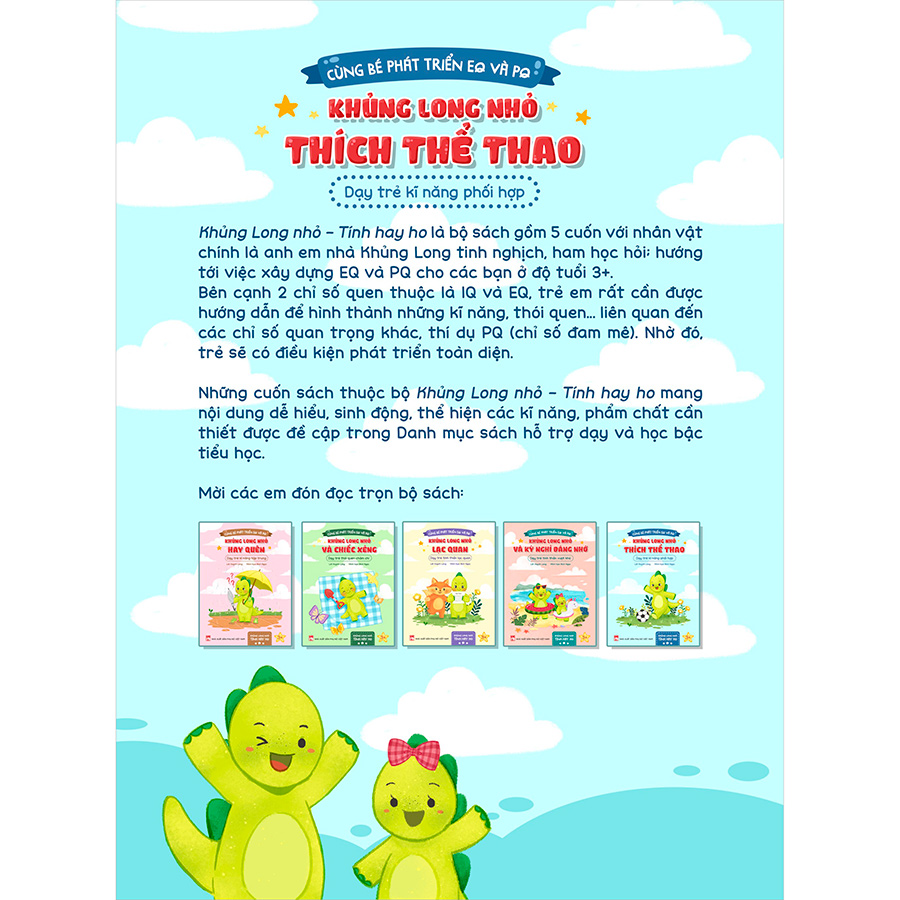 Khủng Long Nhỏ Thích Thể Thao – Dạy Trẻ Kĩ Năng Phối Hợp