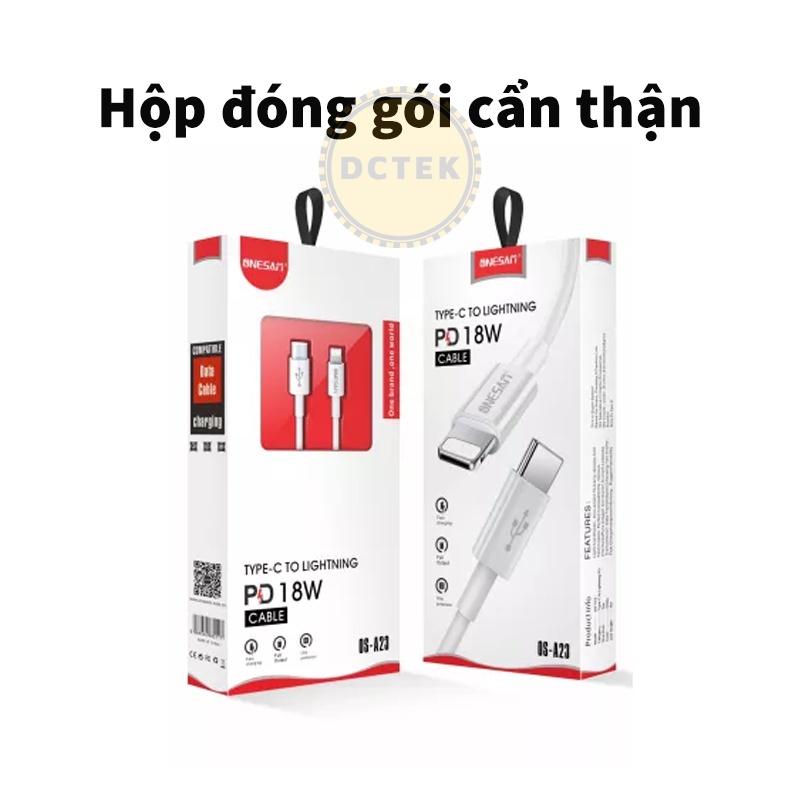 Dây Sạc Nhanh Hỗ Trợ Pd 18w Cáp Dài 1M