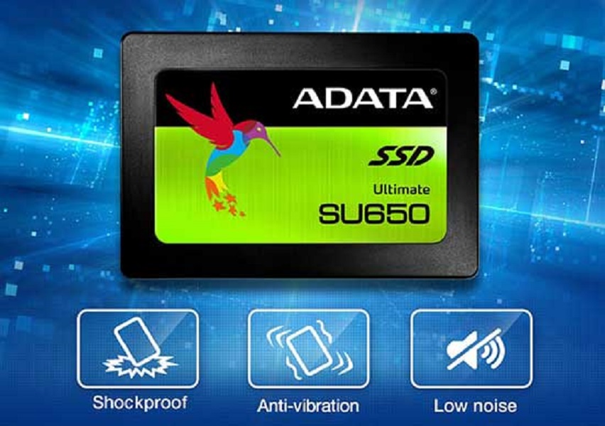 Ổ cứng laptop dung lượng 240GB 2.5inch Adata SU650 - hàng chính hãng