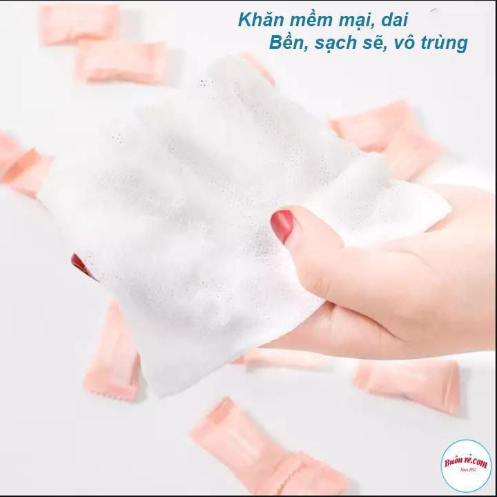 Khăn Giấy Nén Kích Thước Nhỏ Gọn Dạng Viên Kẹo