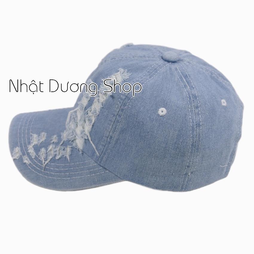 Nón kết Jeans thời trang CAO CẤP 2021 chất liệu vải Jeans thấm hút thiết kế tinh tế và sành điệu