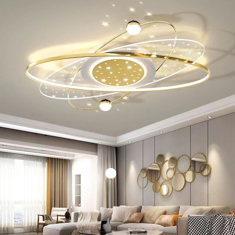 Đèn trần MOnsky dải ngân hà - 3 màu ánh sáng , kèm điều khiển từ xa