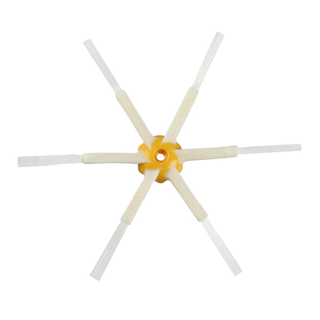 2xReplacement 6-Arm Side Brush For  Roomba Vacuum Cleaner 500 600 Series