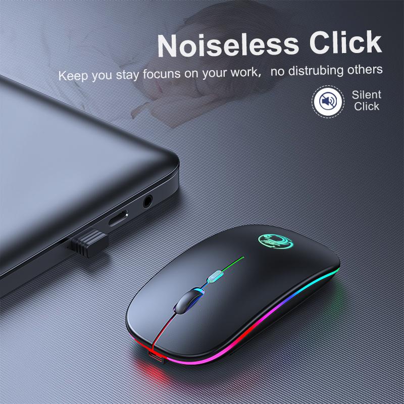 Đèn LED Bàn Phím Bluetooth Không Dây RGB Ipad Bàn Phím Và Chuột Tây Ban Nha Mini Đèn Nền Nga Bàn Phím Dành Cho Điện Thoại Máy Tính Bảng Ipad Pro 11